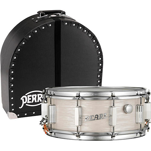 Pearl President Series Phenolic Snare Condition 1 - Mint 14 x 5.5 in. Pearl White Oyster
