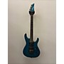 Used Ibanez Prestige 6570Q Solid Body Electric Guitar Surreal Blue Burst Gloss