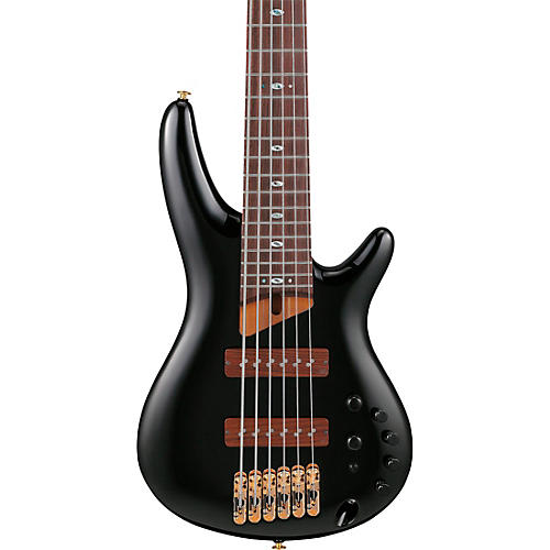 Ibanez Prestige SR3506 6-String Electric Bass Guitar Black