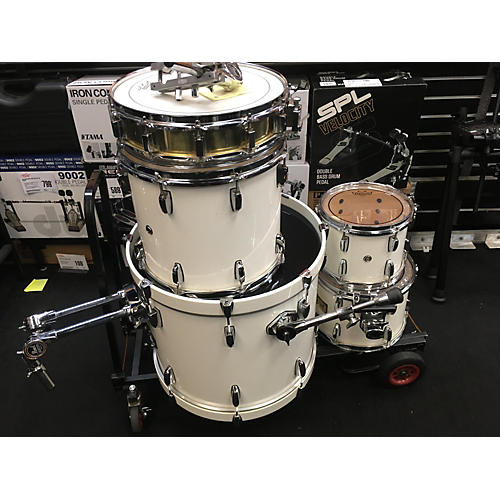 Pearl Prestige Session Select Kit Drum Kit Arctic White