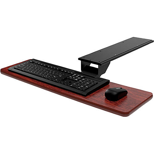 Omnirax Presto Computer Keyboard Shelf - Only Condition 1 - Mint Mahogany
