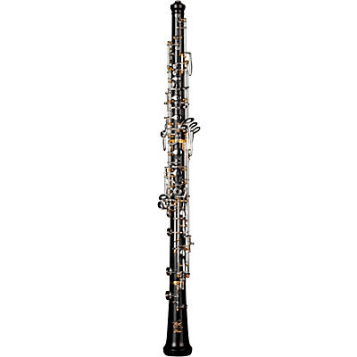 Thore Presto Grenadilla Oboe, Silver Keys With Golden Pillars