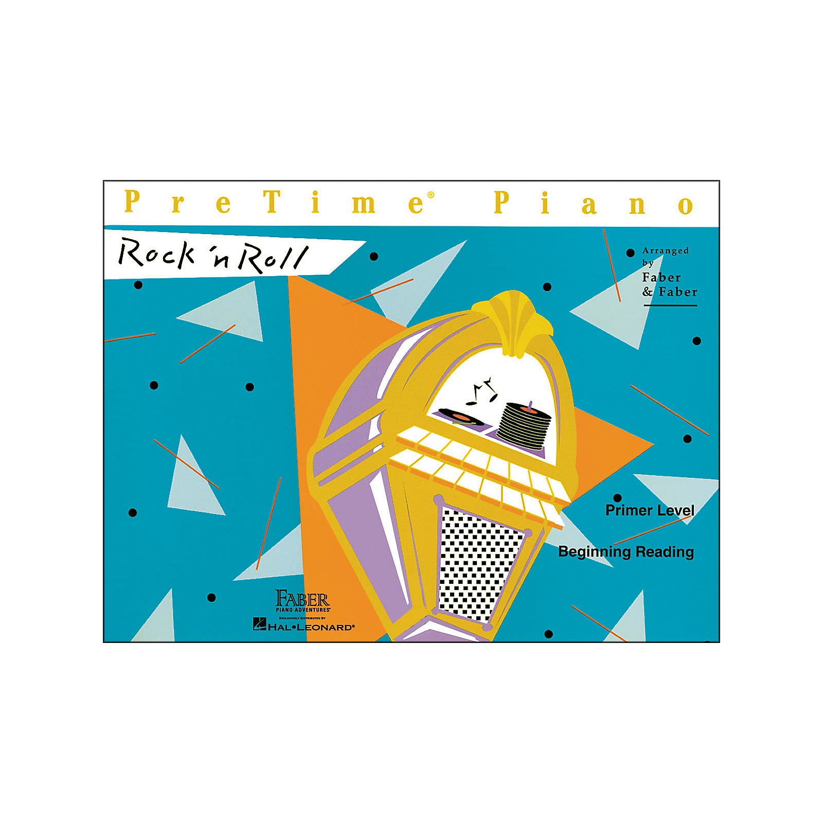 Faber Piano Adventures Pretime Piano Rock N Roll Primer Level Book
