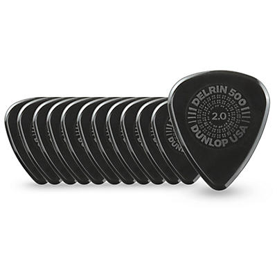 Dunlop Prime Grip Delrin 500 Guitar Picks -