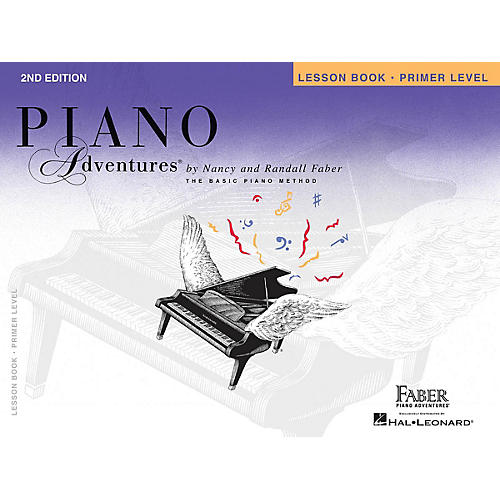 Primer Level - Lesson Book - Original Edition Faber Piano Adventures Series Book by Nancy Faber