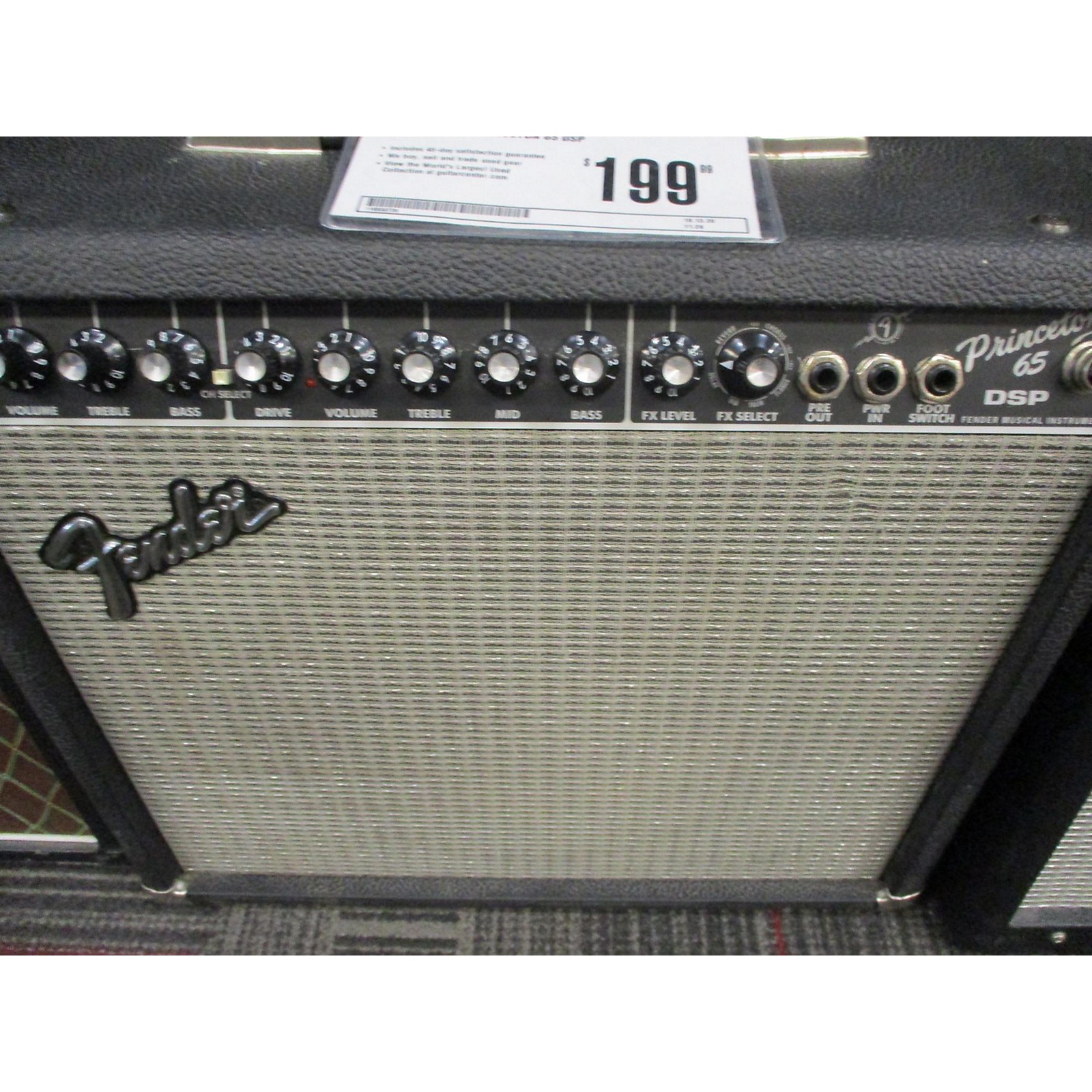 Used Fender Princeton 65 DSP Guitar Combo Amp Musician's Friend