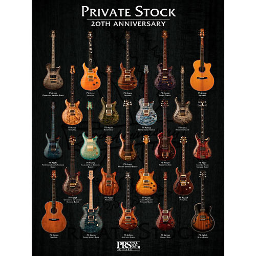 Private Stock 20th Anniversary Poster