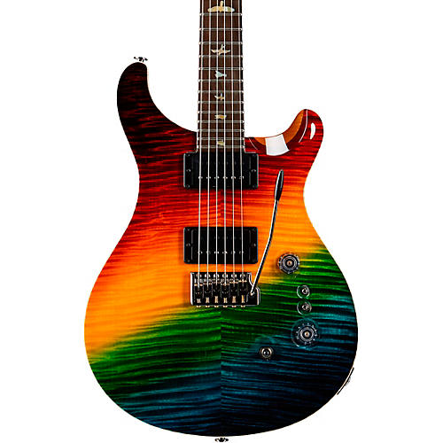 PRS Private Stock Custom 24-08 With Curly Maple Top Figured Mahogany Back and Neck, Brazilian Rosewood Fretboard, Pattern Regular Neck Shape Electric Guitar Darkside Cross Fade