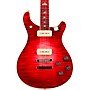 PRS Private Stock McCarty 594 with P90s Curly Maple Top African Ribbon Mahogany Back Stained Curly Maple Fretboard with Pattern Vintage Neck Electric Guitar Blood Red Glow
