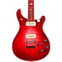 PRS Private Stock McCarty 594 with P90s Curly Maple Top African Ribbon Mahogany Back Stained Curly Maple Fretboard with Pattern Vintage Neck Electric Guitar Blood Red Glow