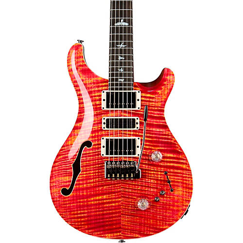 PRS Private Stock Special Semi-Hollow Electric Guitar Raspberry Lemon Stripe