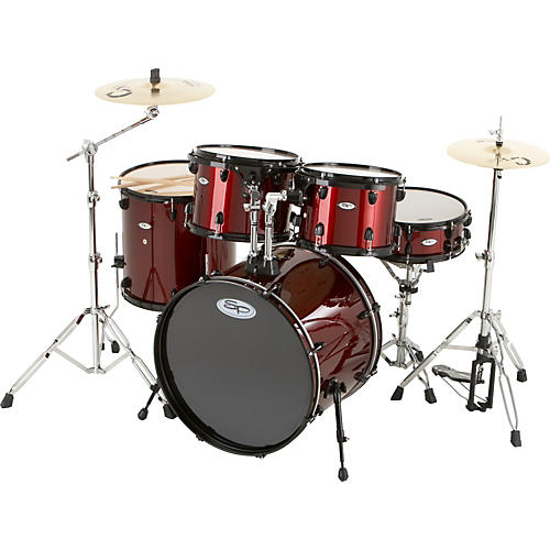 Pro 5-Piece Drum Shell Pack with Black Hardware