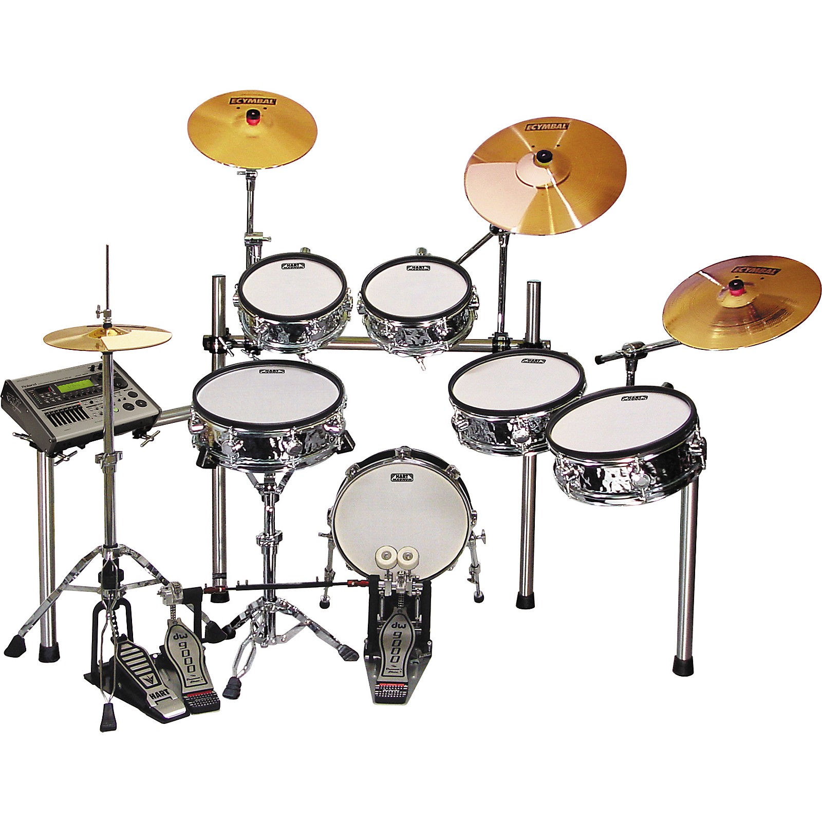 Hart Dynamics Pro 6.4 HH TE3.2 Electronic Drum Set Musician's Friend
