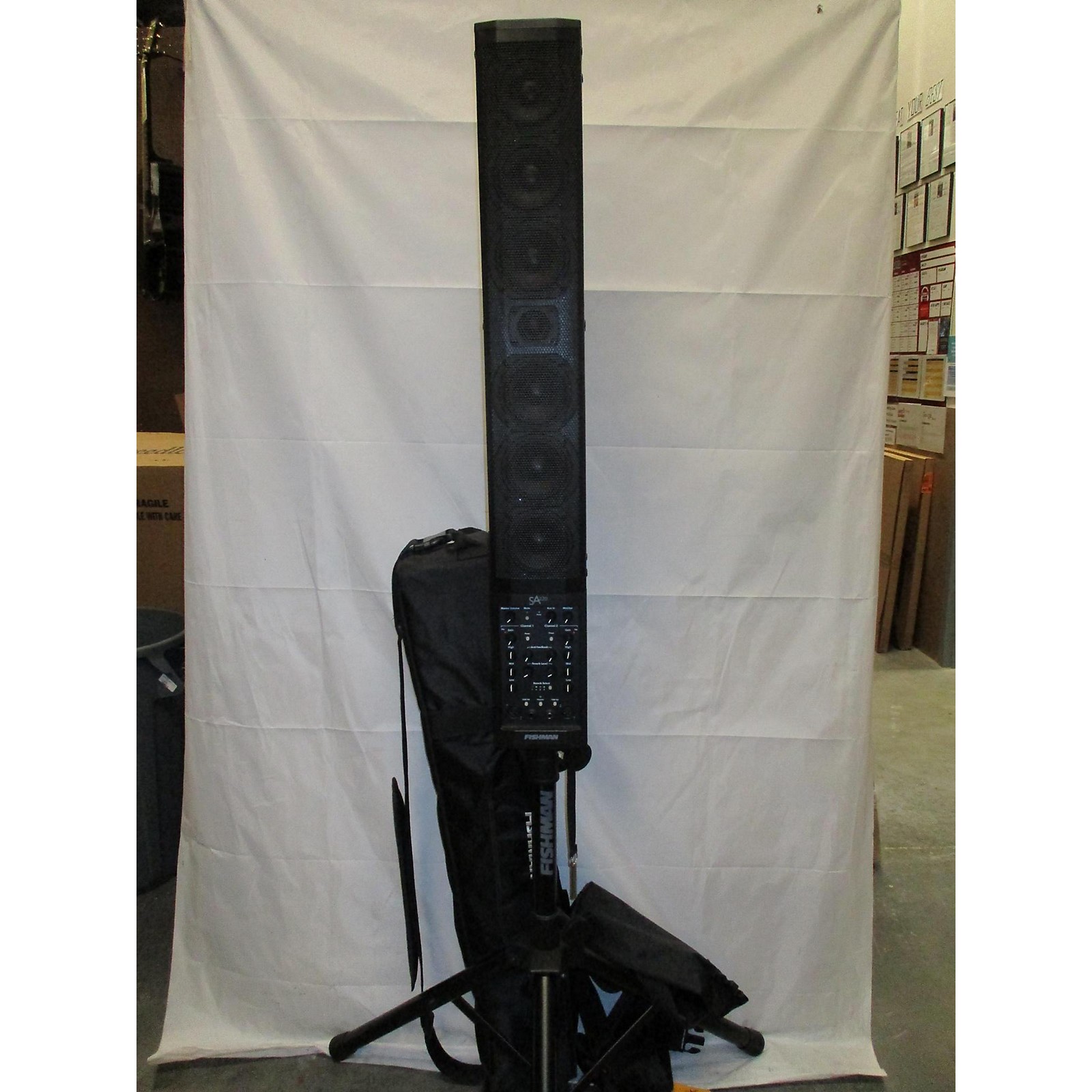 Used Fishman Pro Amp SL1 SA220 220W Acoustic Guitar Combo Amp