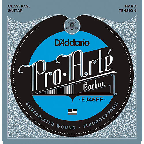 D'Addario Pro-Arte Carbon with Dynacore Basses - Hard Tension Classical Guitar Strings