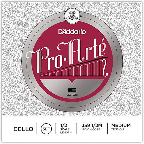 D'Addario Pro-Arte Series Cello String Set 1/2 Size