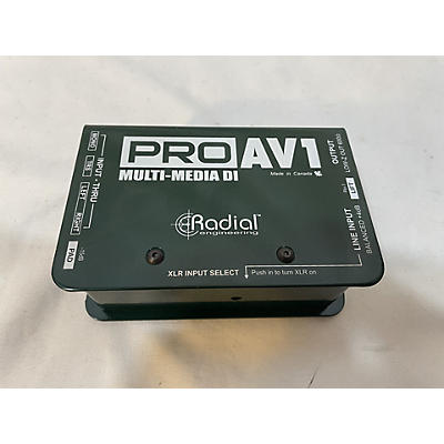 Radial Engineering Pro Av1 Audio Converter