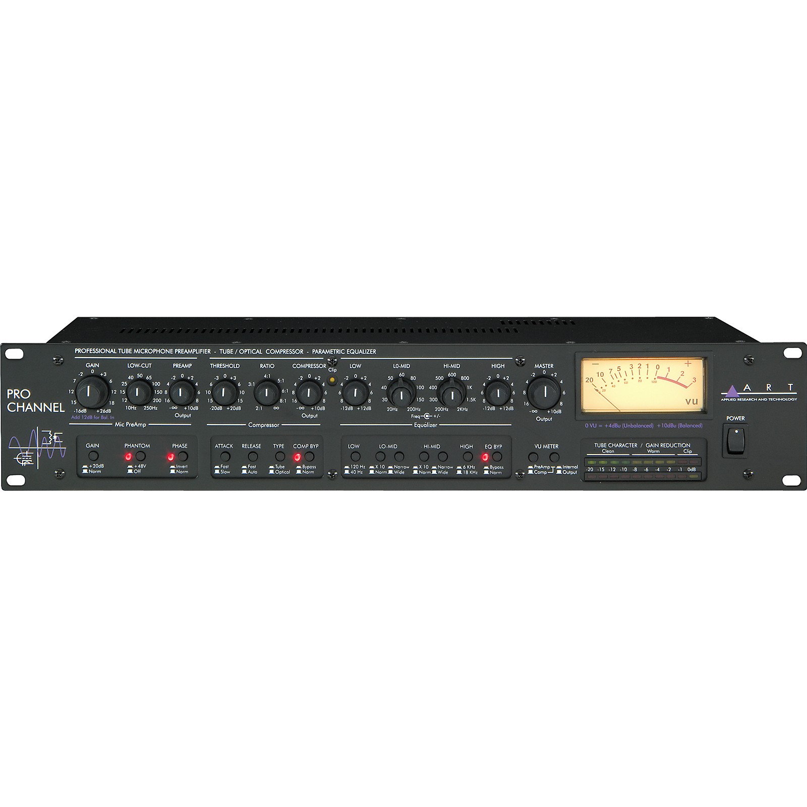 ART Pro Channel Tube Mic Preamp Musician's Friend