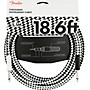 Fender Pro Checkerboard Instrument Cable, Straight to Straight 18.6 ft.