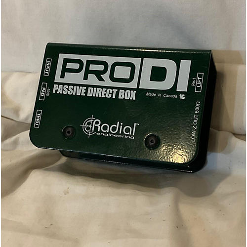 Radial Engineering Pro DI Passive Direct Box Direct Box