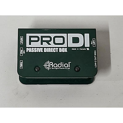 Radial Engineering Pro DI Passive Direct Box Direct Box