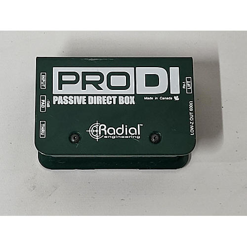 Radial Engineering Pro DI Passive Direct Box Direct Box