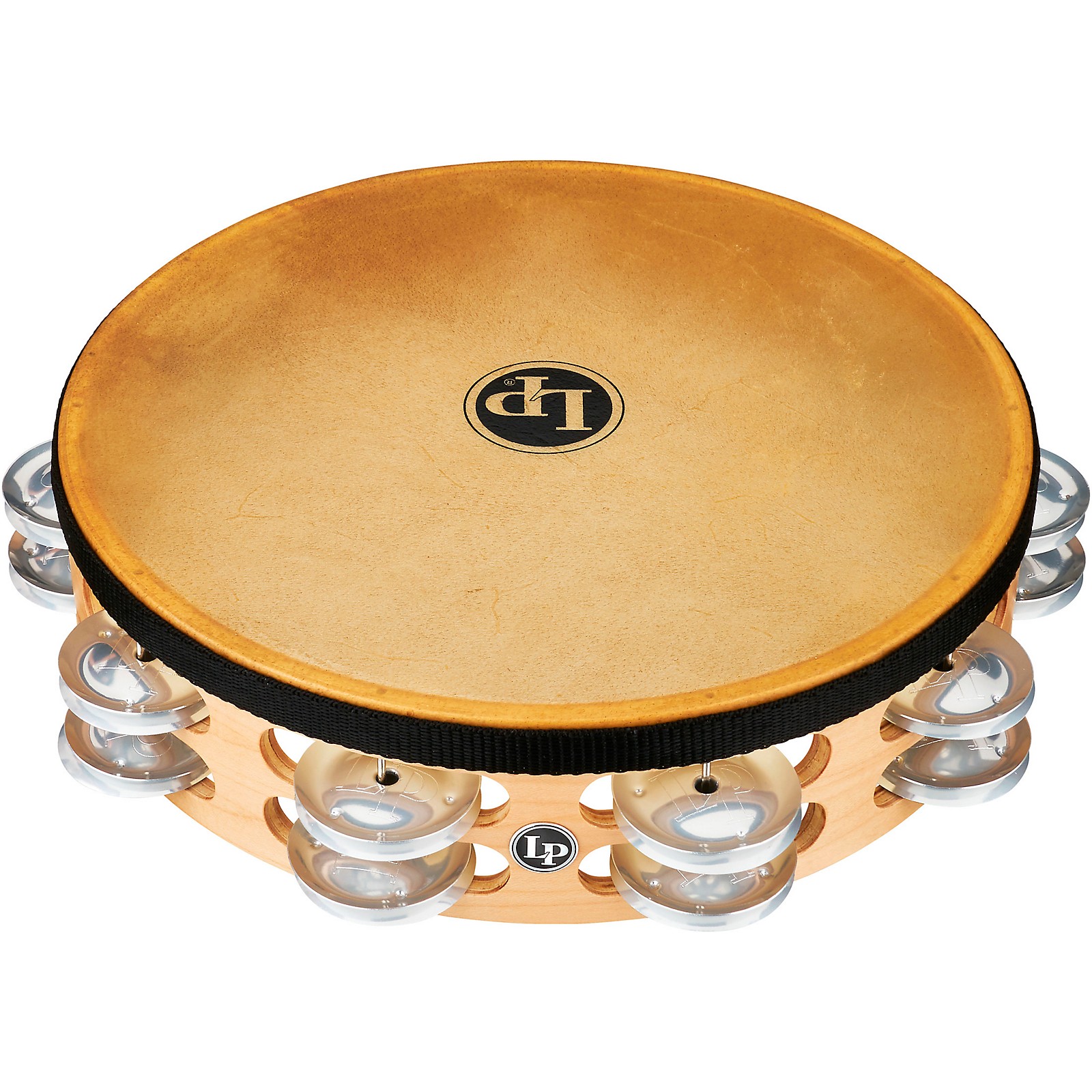 LP Pro Double Row Headed Tambourine 10 in. Aluminum Musician's Friend