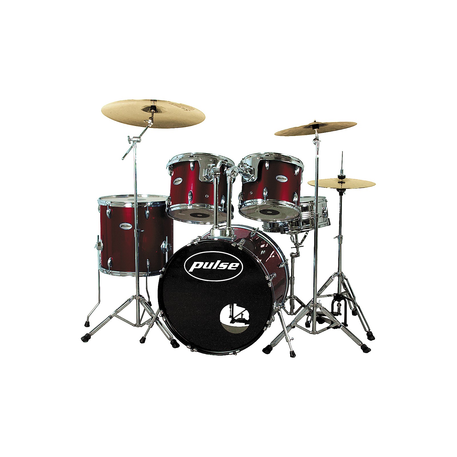 Pulse Pro Drum Set, Wine Red Musician's Friend