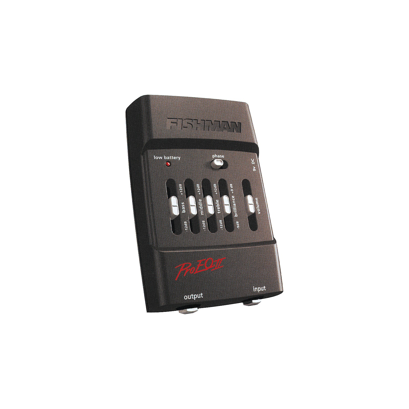 Fishman Pro EQ II Acoustic Guitar Preamp Musician's Friend