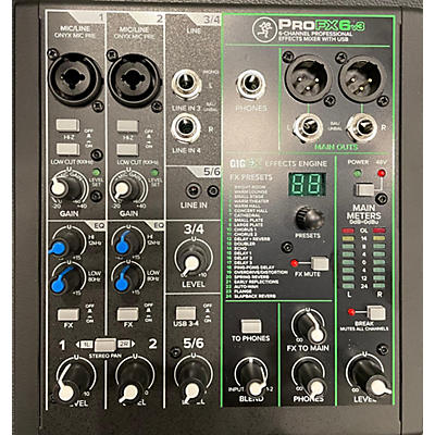 Mackie Pro Fx6 V3 Unpowered Mixer