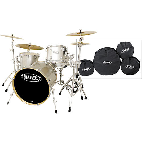 Pro M 4-Piece Drum Set with Free Bag Set
