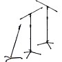 Hercules Pro Mic Stand 3 Pack