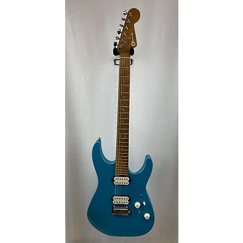 Charvel Pro-Mod DK24 HH 2PT CM Solid Body Electric Guitar Matte Blue Frost