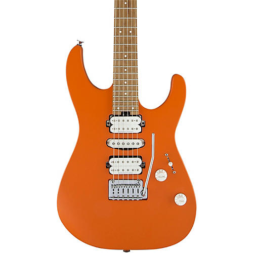 Charvel Pro-Mod DK24 HSH 2PT CM Electric Guitar Satin Orange Crush