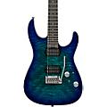 Charvel Pro-Mod Plus Dinky DK24 HH 2PT E QM Electric Guitar - Midnight OceanChlorine Burst