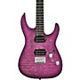 Charvel Pro-Mod Plus Dinky DK24 HH HT E QM Electric Guitar - Violet Radiance