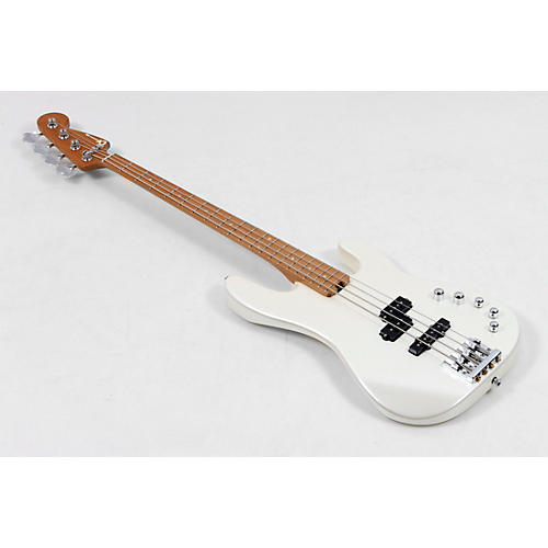 Charvel Pro-Mod San Dimas Bass PJ IV Condition 3 - Scratch and Dent Platinum Pearl 197881280031