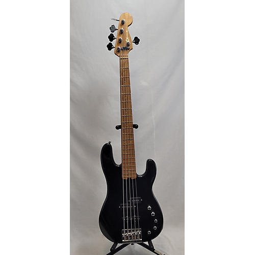 Charvel Pro Mod San PJ V Electric Bass Guitar Metallic Black