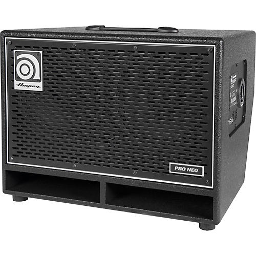 Ampeg Pro Neo Series PN-210HLF 550W 2x10 Bass Speaker Cabinet Black