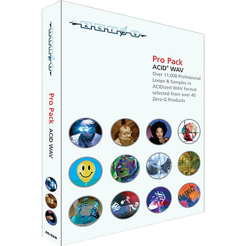 Pro Pack ACID WAV Sample Library (2 DVD Set)