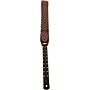 D&A Guitar Gear Pro-Performance Quilted Leather Straps Burlywood Brown - CS 2.75 in.