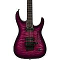 Jackson Pro Plus Series Dinky DKAQ Electric Guitar - Ghost BurstTransparent Purple Burst