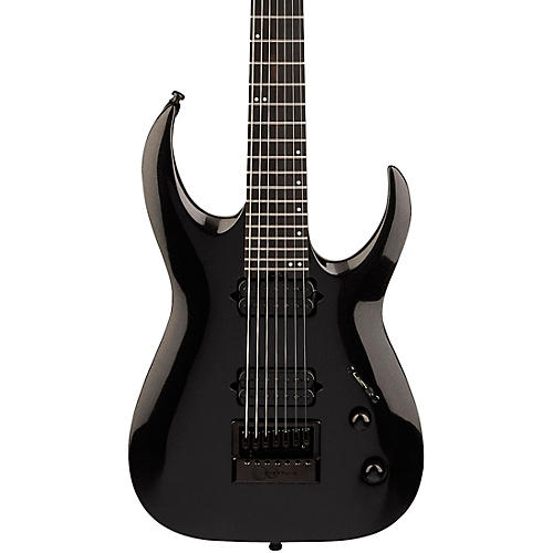 Jackson Pro Plus Series Signature Misha Mansoor Juggernaut ET7 7-String Electric Guitar - Metallic Black