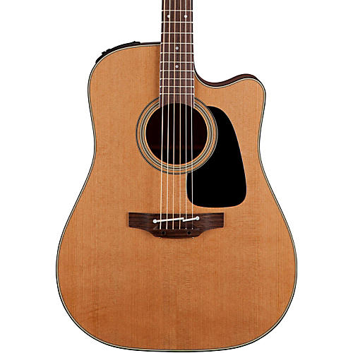 Takamine Pro Series 1 Dreadnought Cutaway Acoustic Electric Guitar Natural
