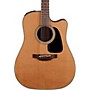 Takamine Pro Series 1 Dreadnought Cutaway Acoustic Electric Guitar Natural