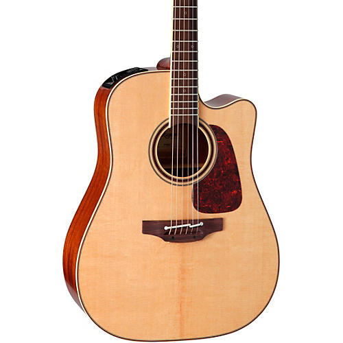 Takamine Pro Series 4 Dreadnought Cutaway Acoustic-Electric Guitar Natural