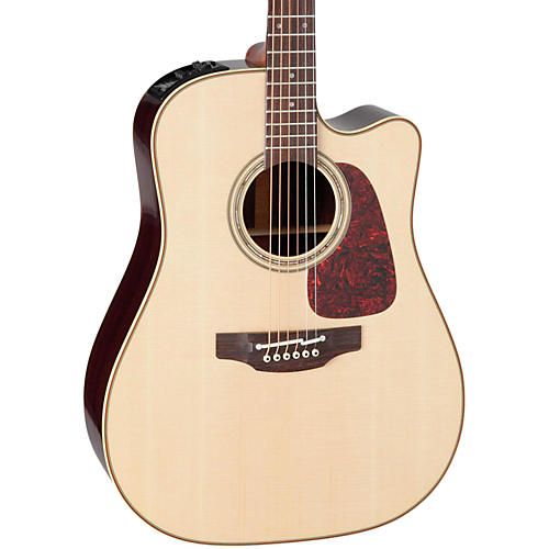 Takamine Pro Series 5 Dreadnought Cutaway Acoustic-Electric Guitar Natural