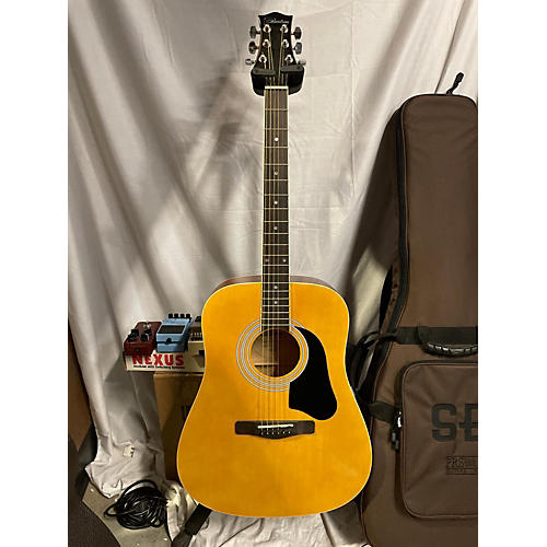 Silvertone Pro Series CA136125 Acoustic Guitar Natural