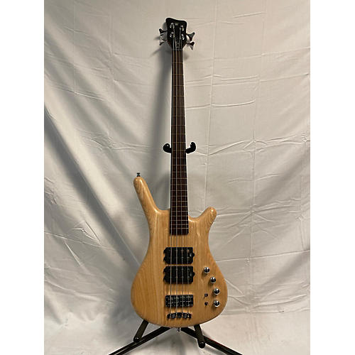 Warwick Pro Series Corvette $$ 4 String Electric Bass Guitar Natural