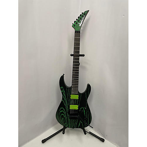 Jackson Pro Series DK3 Dinky Solid Body Electric Guitar Green Glow